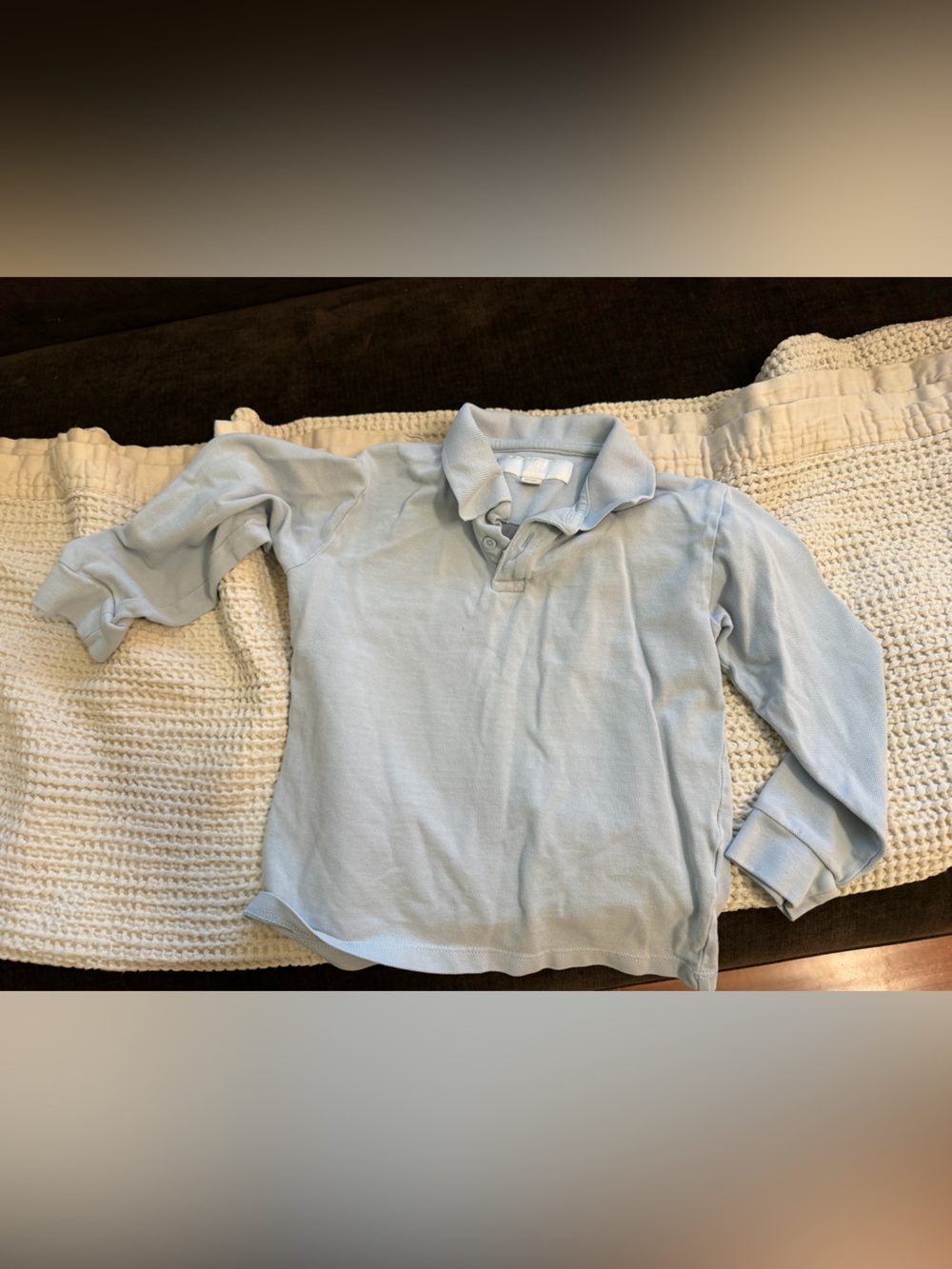 Zara boys polo full sleeve tee -6-7 years